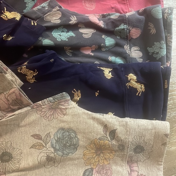 7 pairs of Justice leggings - Picture 3 of 3